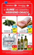Gazetka Carrefour Market w SUMIE od czwartku WEEKEND OKAZJI Carrefour &ndash; do 12.09.2026
