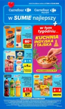 Gazetka Carrefour Market w SUMIE najlpeszy od poniedziałku Carrefour &ndash; do 12.09.2026