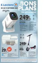 E.Leclerc BONS PLANS SEPTEMBRE 2026 - au 19.09.2026