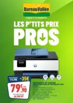 Bureau Vall&eacute;e Les p&rsquo;tits prix pros - au 26.09.2026