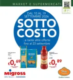 Migross Supermercati & Market Sotto costo - al 23.09.2026