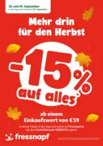 Fressnapf Fressnapf: Mehr drin f&uuml;r den Herbst - bis 20.09.2026
