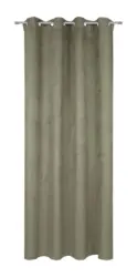 &Ouml;senvorhang Velours in Gr&uuml;n ca. 140x245cm