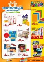 Costantiello supermercati Back to school - al 19.09.2026