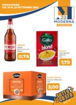 Moderna Cash PROMOZIONE DAL 10 AL 23 SETTEMBRE 2026 - al 23.09.2026