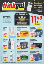 trinkgut Kefenbaum trinkgut: Wochenangebote - bis 19.09.2026