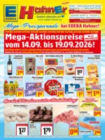 Hahners Verbrauchermarkt Edeka Hahner: Wochenangebote - bis 19.09.2026