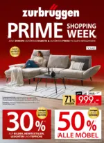 Zurbr&uuml;ggen Zurbr&uuml;ggen: Prime Shopping week - bis 19.09.2026