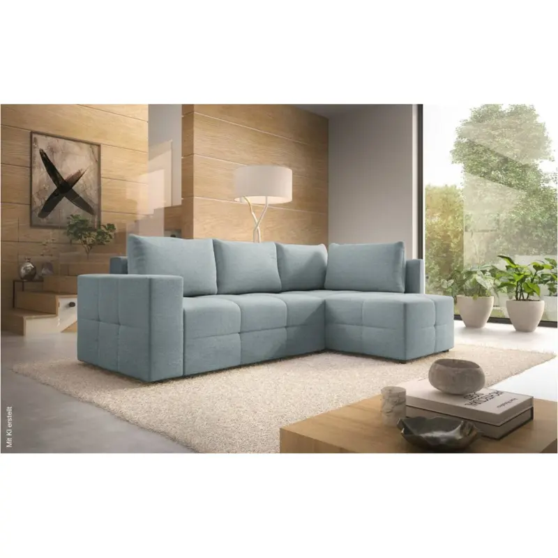 Ecksofa mit Bettfunktion und Bettkasten