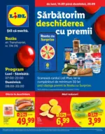 Lidl de luni 14.09 p&acirc;nă duminică 20.09 - de la 14-09-26