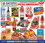 Sacoph SPECIALE ANNIVERSARIO - al 22.09.2026