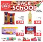 Et&eacute; BACK SCHOOL - al 21.09.2026