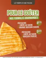 Crescendo POUR LE GO&Ucirc;TER - au 24.09.2026