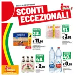IPER MONTEBELLO SPA Sconti eccezionali - al 20.09.2026
