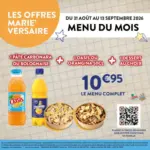 Marie Blach&egrave;re LES OFFRES MARIE' VERSAIRE - au 13.09.2026