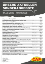 CAP-Markt Jetzt sparen mit unseren Deals - bis 19.09.2026