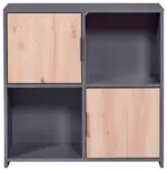 m&ouml;max Dornbirn - Ihr Trendm&ouml;belhaus in Dornbirn Regal Pepeto 2T ca. 77x77x30cm Anthrazit/Eiche