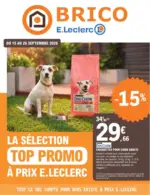E.Leclerc Brico Les Promos Animalerie - au 26.09.2026