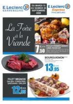 E.Leclerc Foire &agrave; la viande septembre - au 26.09.2026