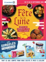 E.Leclerc FETE DE LA LUNE + SURGELES - au 26.09.2026