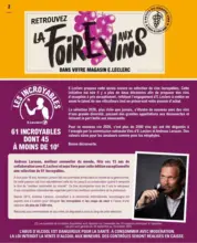 FOIRE AUX VINS - MIXTE