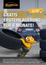 BestDrive Hard BestDrive: Gratis Ersteinlagerung - bis 25.09.2026