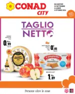D.A.O. soc. coop. Taglio Netto da Conad City - al 05.10.2026