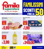 Famila Superstore Sconti fino al 50% - al 30.09.2026