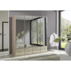Dreht&uuml;renschrank in Eichefarben