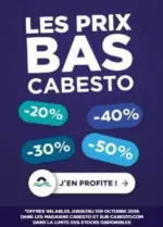 Cabesto Offres Cabesto - au 01.10.2026