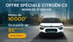 Aramis Auto Ouverture sp&eacute;ciale Citro&euml;n C3 - au 30.09.2026