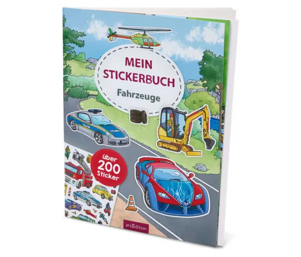Mein Stickerbuch &raquo;Fahrzeuge&laquo;