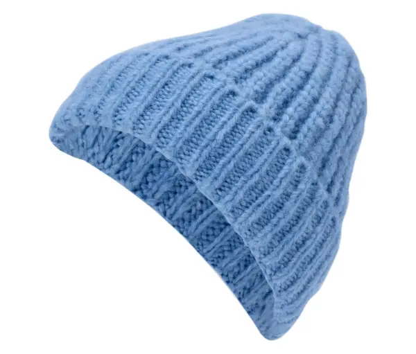 Strickm&uuml;tze, blau