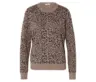 Bedruckter Feinstrick-Cardigan