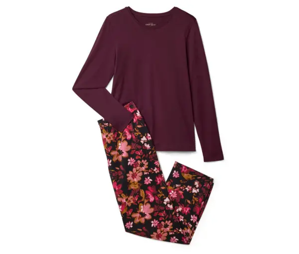Pyjama-Set, Blumen