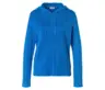 Strick-Hoodie, blau