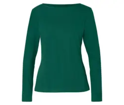 Geripptes Langarmshirt