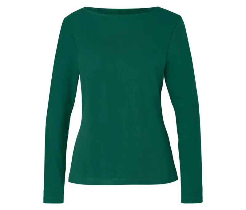 Geripptes Langarmshirt