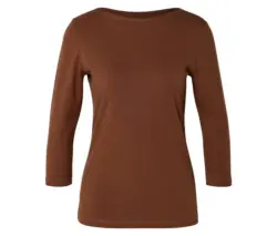 Shirt mit 3/4-Arm, 3/4, cognac