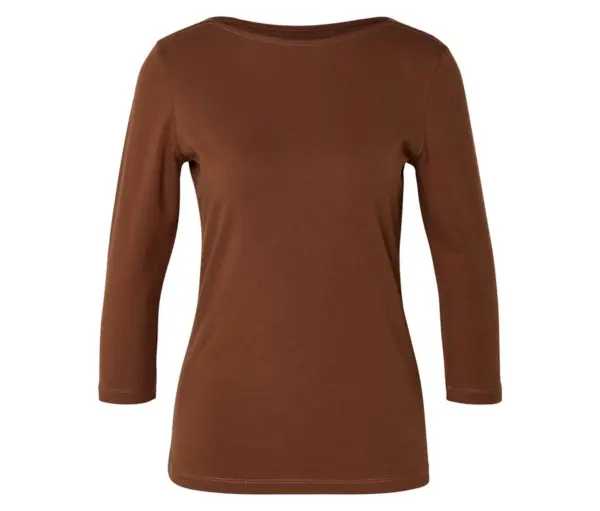 Shirt mit 3/4-Arm, 3/4, cognac