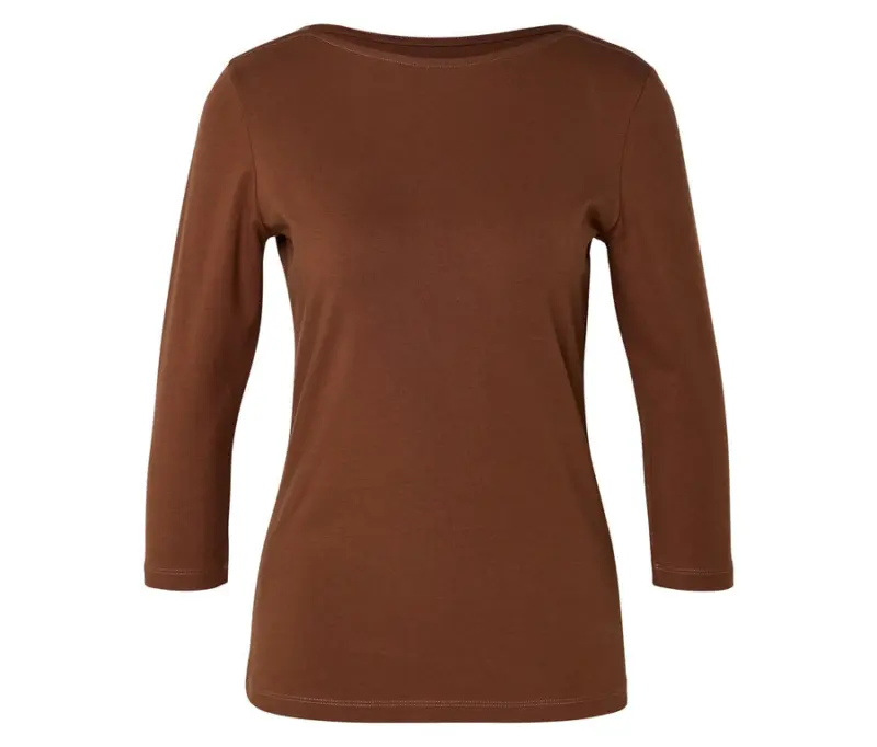Shirt mit 3/4-Arm, 3/4, cognac