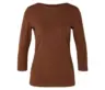 Shirt mit 3/4-Arm, 3/4, cognac