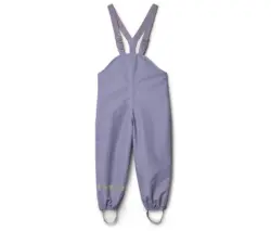 Kinder-Thermo-Regenhose mit Fleecefutter, lila
