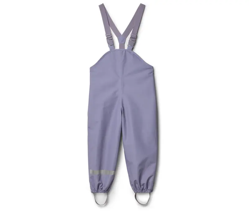 Kinder-Thermo-Regenhose mit Fleecefutter, lila