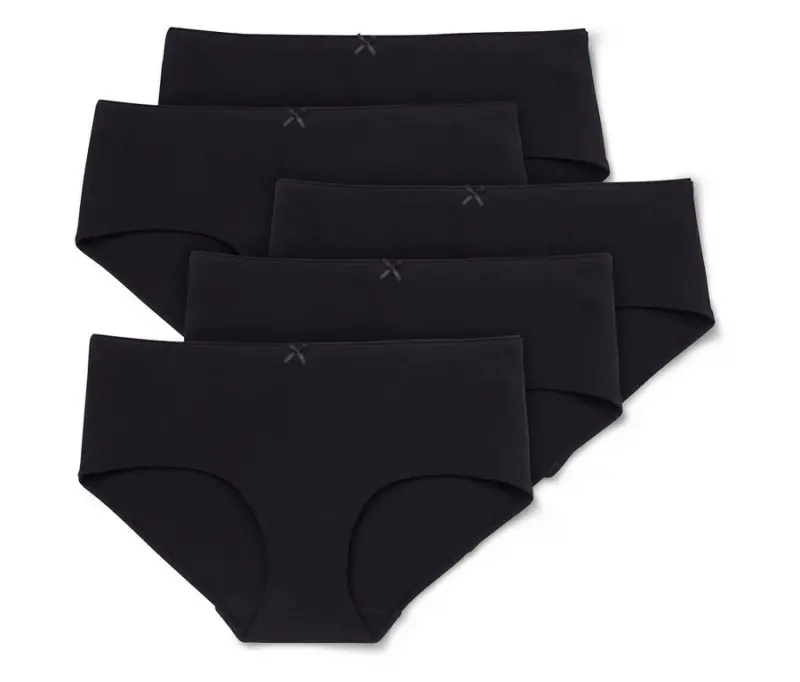 5 Pantys, schwarz