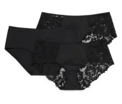 3 Pantys, schwarz