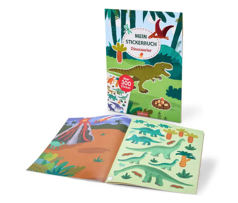 Mein Stickerbuch &raquo;Dinos&laquo;