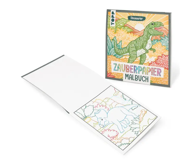 Zauberpapier-Malbuch &raquo;Dinosaurier&laquo;