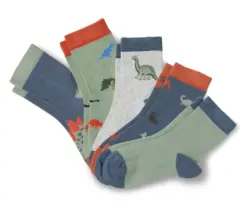 5 Paar Kinder-Socken, Dino