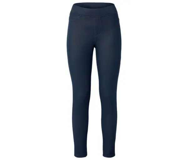 Gef&uuml;tterte Leggings in Jeansoptik